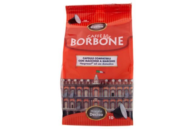 Borbone Coffee Decisa Blend Nespresso Compatible (8x10 Capsules) | Special Order | Delicatezza