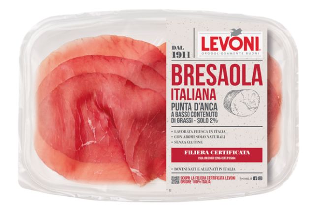 Bresaola Sliced IGP Levoni (80g) | Delicatezza