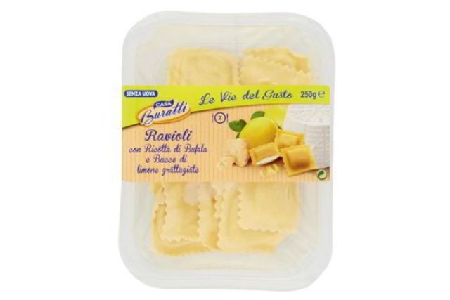 Buratti Ravioli Ricotta di Bufala and Lemon (12x250g) | Special Order | Delicatezza