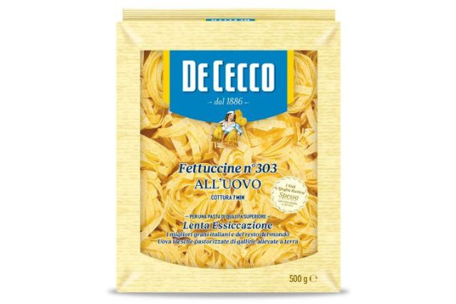 De Cecco Egg Fettuccine 303 (8x500g) | Wholesale | Delicatezza