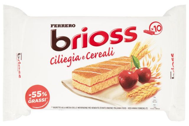 Ferrero Brioss Cherry and Cereals (12x280g) | Special Order | Delicatezza