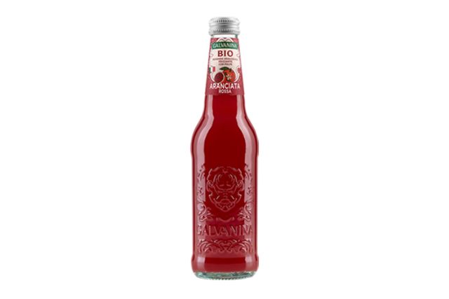 Galvanina Aranciata Rossa Bio - Glass Bottles (12x355ml) | Wholesale | Delicatezza 