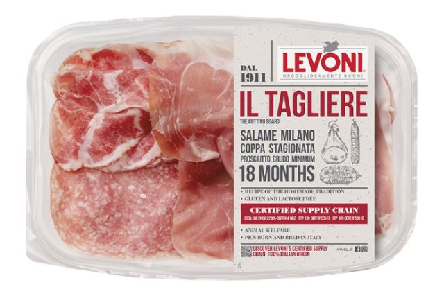Levoni Il Tris Sliced Affettati - Milano - Coppa - Prosciutto | Wholesale | Delicatezza