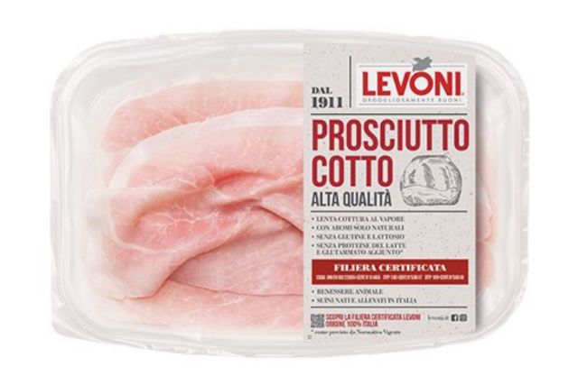 Levoni Prosciutto Cotto Alfiere (100g) | Wholesale | Delicatezza