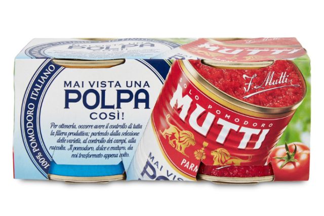 Mutti Polpa Finely Chopped Tomato (12x2x210g) | Special Order | Delicatezza