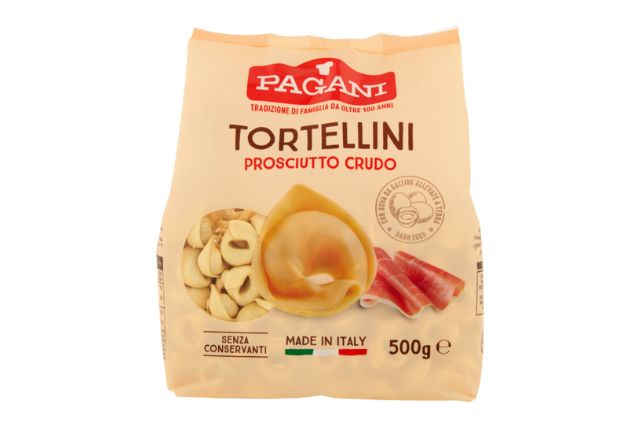 Pagani Tortellini with Ham (10x500g) | Special Order | Delicatezza