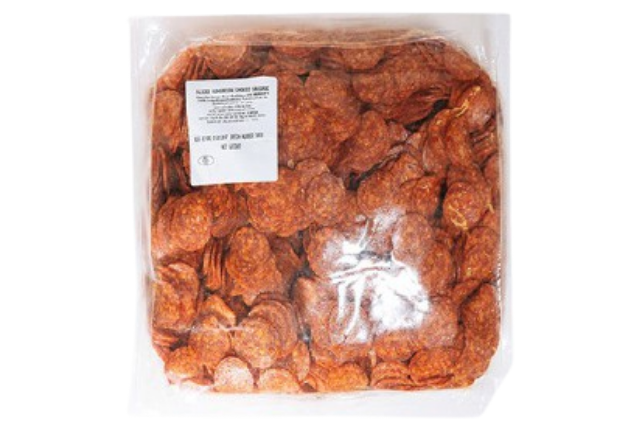Pepperoni Sausage Sliced Extra Thin Valerio (2kg) | Wholesale | Delicatezza 