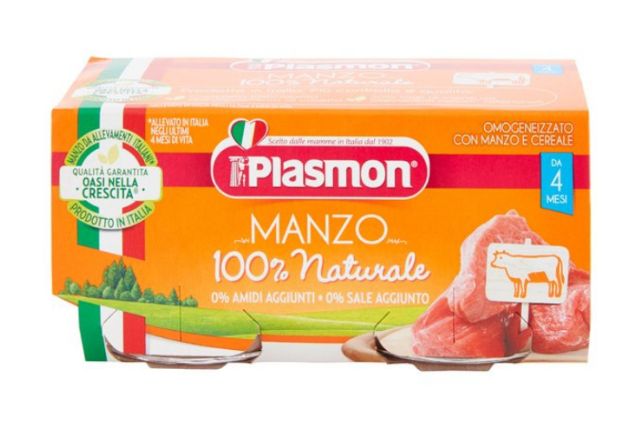 Plasmon Beef Puree (2x80g) - Baby Food | Delicatezza