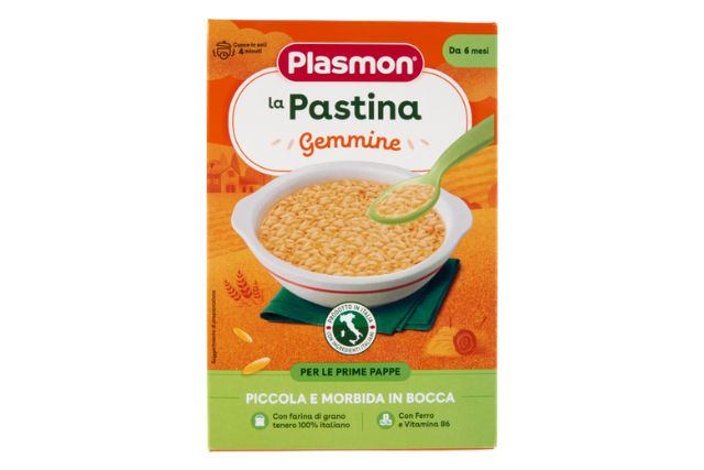 Plasmon Gemmine Small Pasta (12x340g) - Baby Food | Special Order | Delicatezza