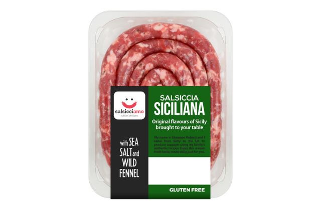 Salsicciamo Sicilian Luganega Sausage (400g) - with wild fennel | Delicatezza