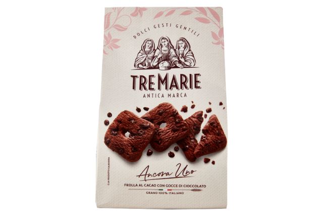 Tre Marie "Ancora Uno " Cocoa Biscuits with Chocolate Chips (315gr) | Delicatezza