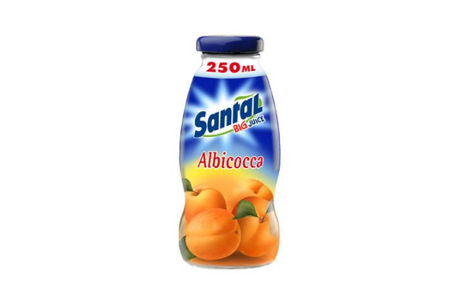 Apricot Santal Glass Bottles (24x250ml) | Delicatezza | Wholesale