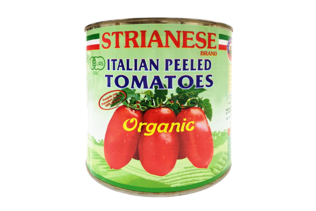 Organic Bio Peeled Tomatoes Strianese (6x2.50kg)