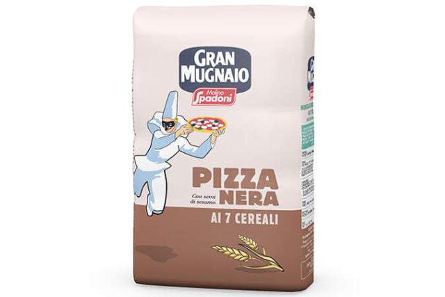 Spadoni Flour Pizza Nera 7 Cereali (10x1Kg) | Special Order | Delicatezza