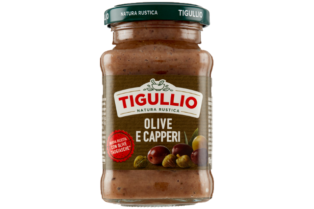 Tigullio Pesto Olives & Capers (190g) | Delicatezza 
