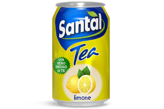 Santal Lemon Ice Tea Cans (24x330ml) | Delicatezza | Wholesale