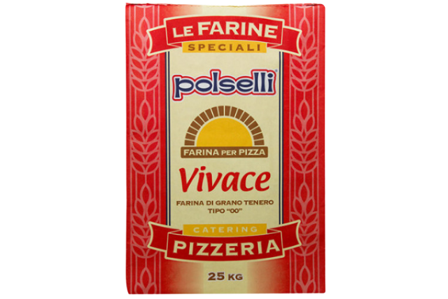 Polselli Farina Vivace Pizza Red (25Kg) | Delicatezza