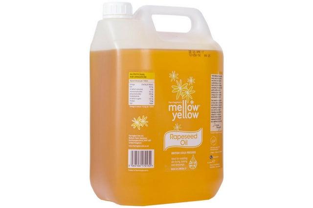 Mellow Yellow Cold Pressed Rapeseed Oil (5l) | Wholesale | Delicatezza