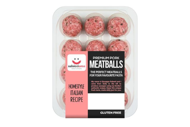 Salsicciamo Meatballs (12x25g) - Homestyle Italian recipe | Delicatezza