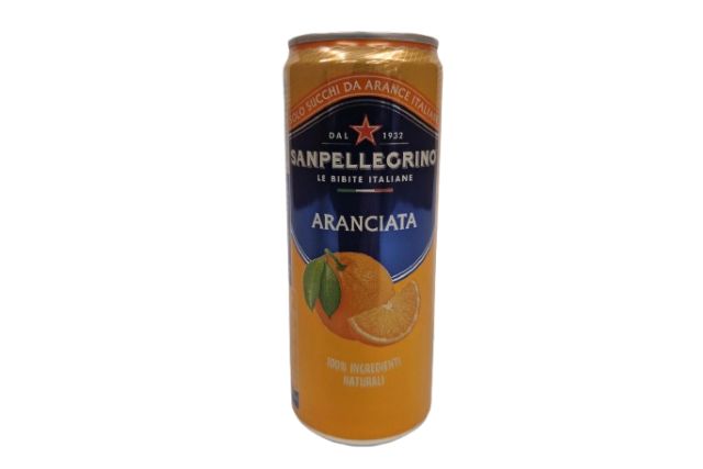 San Pellegrino Aranciata Italian Original Recipe Cans (24x330ml)| Special Order | Delicatezza 