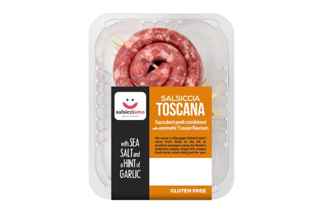 Salsicciamo BBQ Wheels (6x120g) - with hint of garlic | Delicatezza