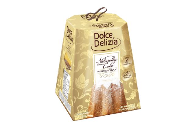 Dolce Delizia Pandoro Naturally Leavened Cake (700g) | Wholesale | PDP | Delicatezza