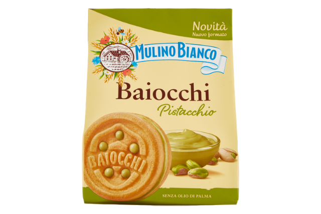 Mulino Bianco Baiocchi Pistachio (240g) | Delicatezza