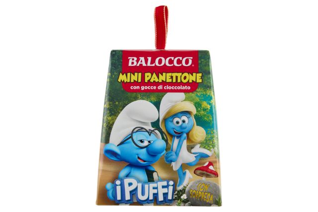 Balocco Mini Panettone with Chocolate Chips – Puffi (90g) | Delicatezza