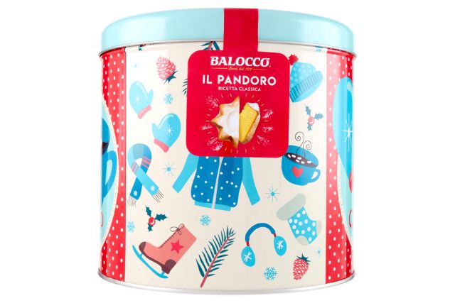Balocco Pandoro Classic in Christmas Tin (8x750g) | Special Order | Delicatezza