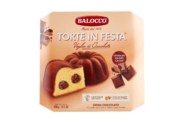 Balocco Torta Voglia with Chocolate (18x400g) | Special Order | Delicatezza