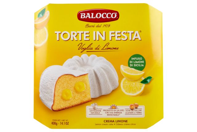 Balocco Torta Voglia with Lemon (400g) | Delicatezza 