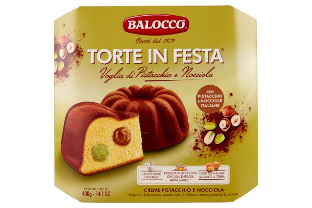 Balocco Torta with Pistachio Hazelnut (400g) | Delicatezza