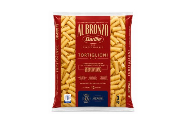 Barilla Al Bronzo Tortiglioni (3x3Kg) | Wholesale | PDP | Delicatezza