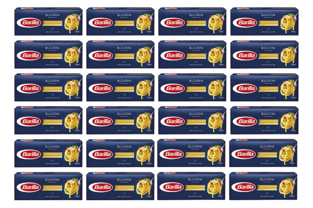 Barilla Bucatini No. 9 Multibuy Offer (24x500g) | PDP | Delicatezza