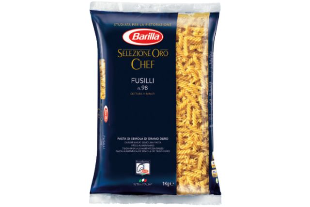 Barilla Fusilli No.98 Oro Chef (9x1Kg) | Wholesale | Delicatezza