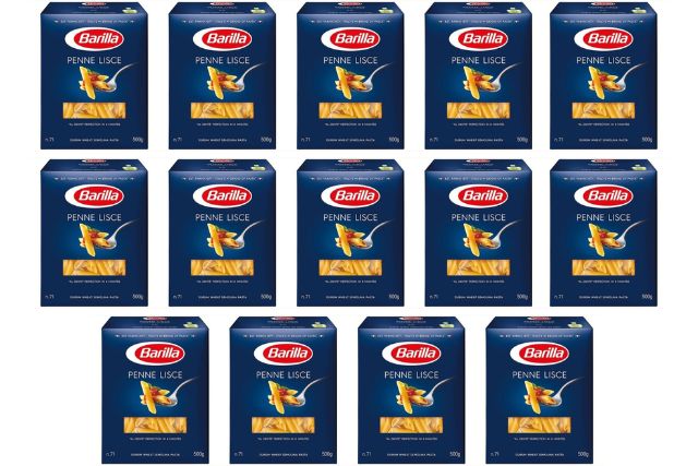 Barilla Penne Lisce No.71 Multibuy Offer (14x500g) | PDP | Delicatezza