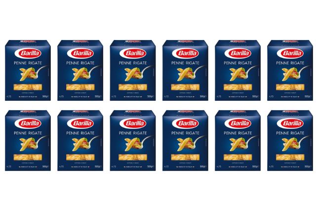 Barilla Penne Rigate No.73  Multibuy Offer (12x500g) | Delicatezza
