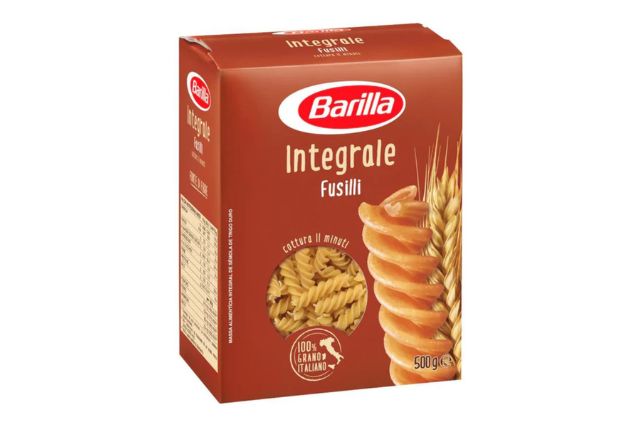 Barilla Whole Wheat Fusilli Integrali (12x500g) Wholesale Delicatezza