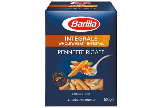 Barilla Whole Wheat Penne Rigate Integrali (14x500g) | Wholesale | Delicatezza