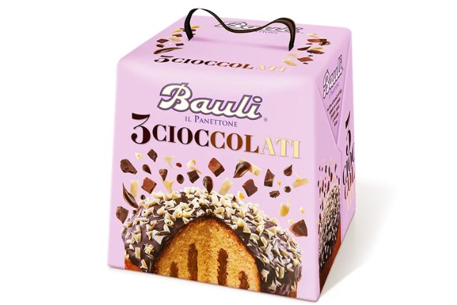 Bauli Panettone Tre Cioccolati (16x750g) | Special Order | Delicatezza
