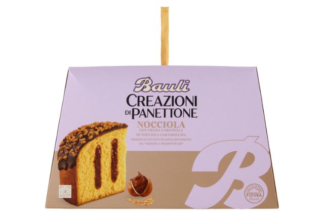 Bauli Panettone with Hazelnuts Cream (12x750g) | Special Order | Delicatezza