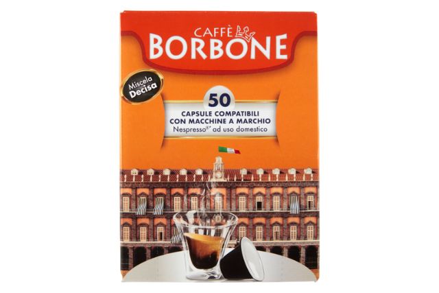 Borbone Coffee Decisa Blend Nespresso Compatible (16x50 Capsules) | Special Order | Delicatezza