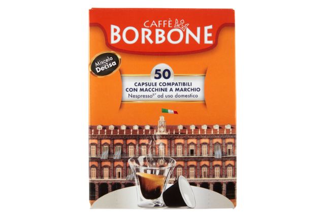 Borbone Coffee Decisa Blend Nespresso Compatible (50 Capsules) | Special Order | Delicatezza