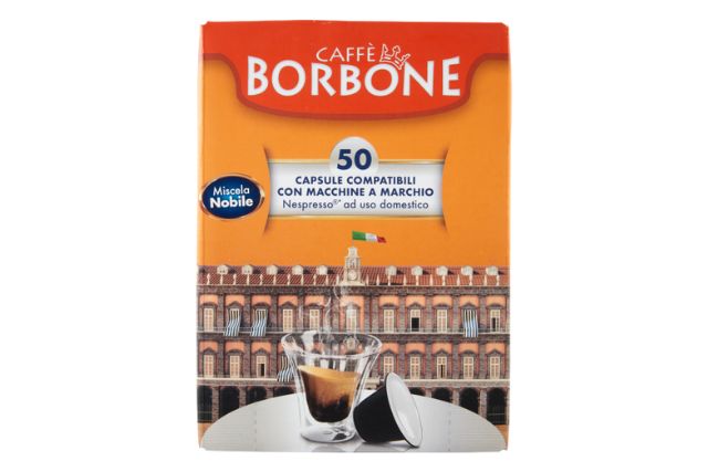 Borbone Coffee Nobile Blend Nespresso Compatible (16x50 Capsules) | Special Order | Delicatezza