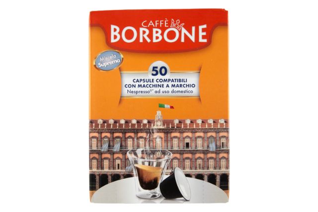 Borbone Coffee Suprema Blend Nespresso Compatible (16x50 Capsules) | Special Order | Delicatezza