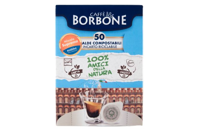 Borbone Coffee Suprema Blend Pods (16x50 Pods) | Special Order | Delicatezza