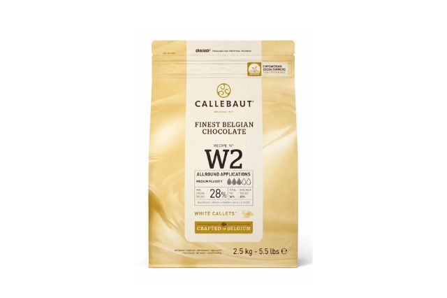Callebaut White Chocolate Drops 28% (2.5kg) | Wholesale | PDP | Delicatezza