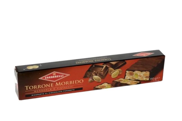 Condorelli Nougat Covered with Dark Chocolate (15x100g)  | Special Order | Delicatezza