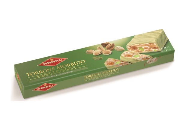 Condorelli Nougat Covered with Pistachio (15x100g)  | Special Order | Delicatezza