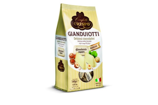Crispo Gianduiotti White Chocolate (140g) | PDP | Delicatezza